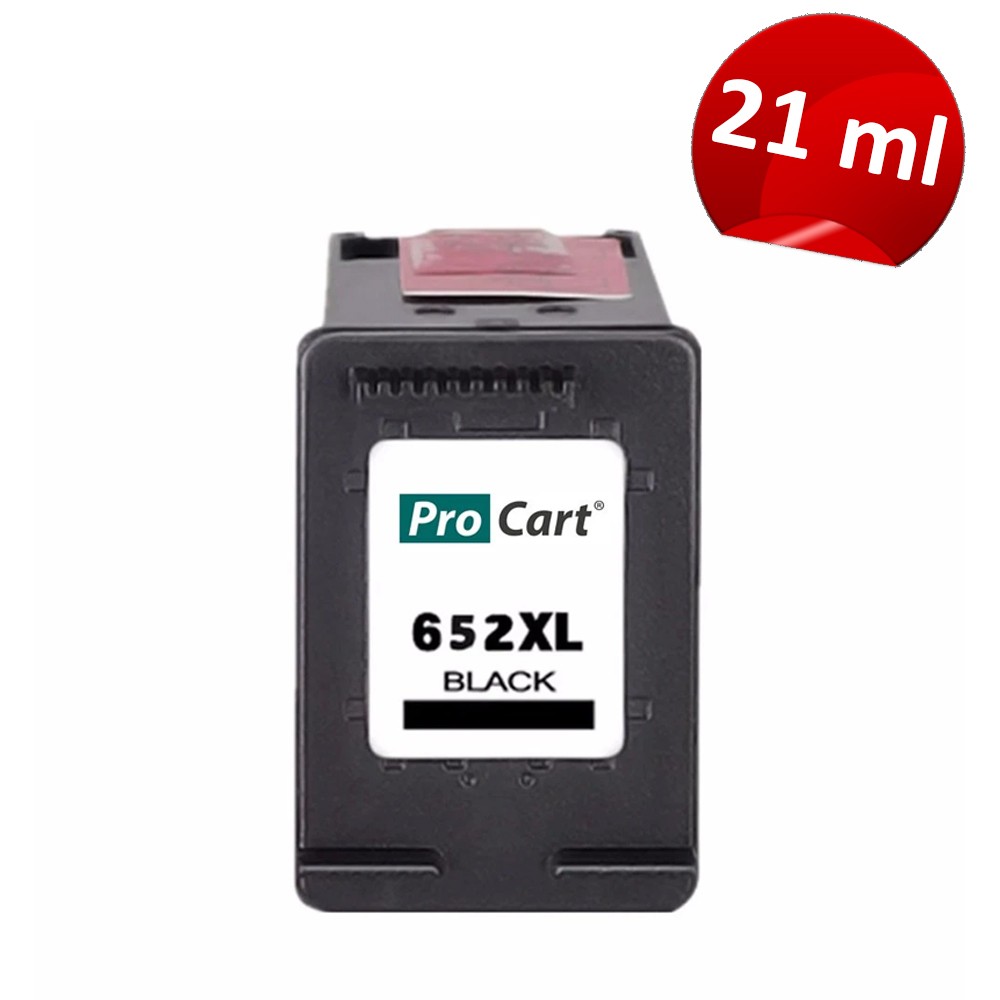 Cartus compatibil HP 652XL Black, de capacitate mare, ProCart - imagine 6